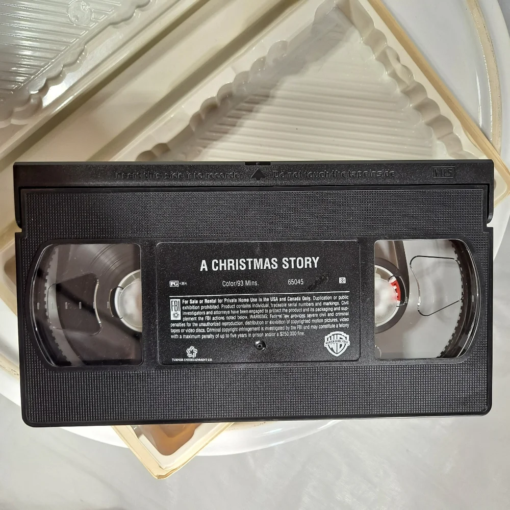 Warner Bros A Christmas Story VHS Tape